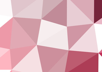 Abstract color Low-Polygones Generative Art background illustration