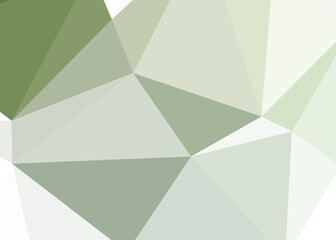 Abstract color Low-Polygones Generative Art background illustration