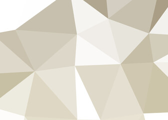 Abstract color Low-Polygones Generative Art background illustration