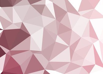 Fototapeta premium Abstract color Low-Polygones Generative Art background illustration