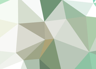 Abstract color Low-Polygones Generative Art background illustration