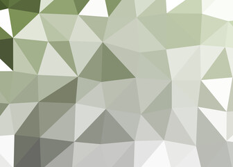 Obraz premium Abstract color Low-Polygones Generative Art background illustration