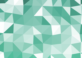 Abstract color Low-Polygones Generative Art background illustration