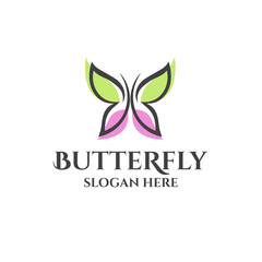 Beauty Butterfly Vector icon design