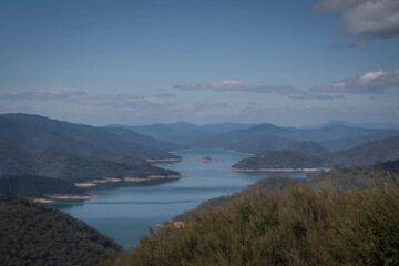 hiking in Lake Eildon National park