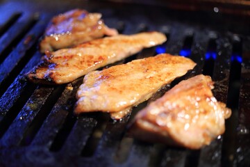 黒毛和牛（上カルビ）焼肉