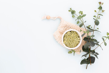 Spa homemade skin care and body cosmetics with natural ingredients.