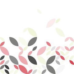 Minimal modern mosaic geometric colorful abstract background pattern art