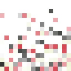 Minimal modern mosaic geometric colorful abstract background pattern art