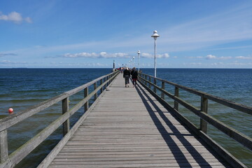 Naklejka premium Seebrücke Ostseebad Zinnowitz auf Usedom