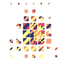 Colorful modern abstract decorative texture design