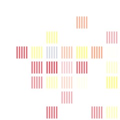 Minimal modern mosaic geometric colorful abstract background pattern art