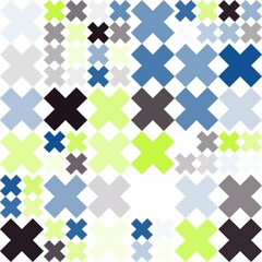 Minimal modern geometric colorful abstract background pattern art