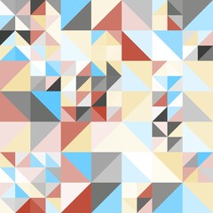 Fototapeta premium Minimal modern geometric colorful abstract background pattern art