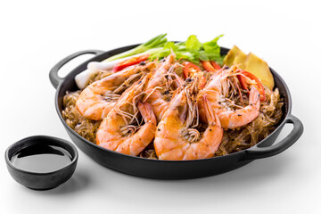 Baked Shrimp with Glass Noodles