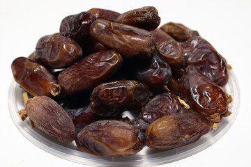 dates stock on bowl for eat on ramadan