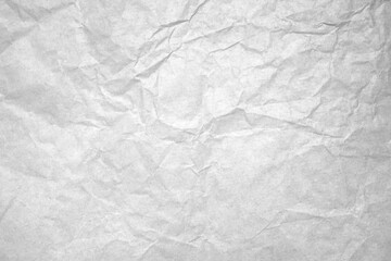 Wrinkled white paper, Creased Texture for background