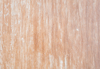 Obraz premium Old brown wooden background with white dye scratch. Real wood texture. Hipster wallpaper.