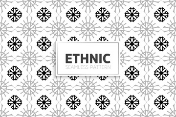 Seamless tribal texture geometric design