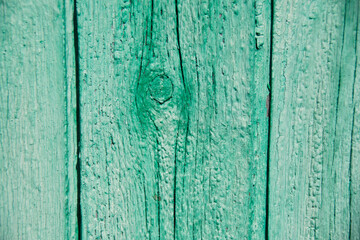 Fototapeta na wymiar Wood texture, background with copy space. Old wooden barn green or emerald