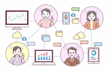 クラウド管理を使う人