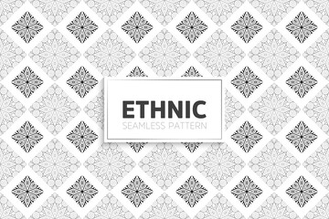 Seamless tribal texture geometric design