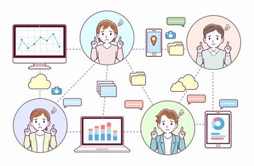 クラウド管理を使う人