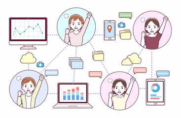 クラウド管理を使う人