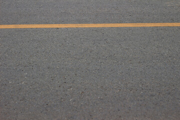 Fototapeta premium Asphalt road with traffic line