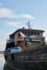 fishing boat in the harbor
