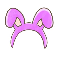 R:もっとメルヘンでパステルなうさみみ ☆紫