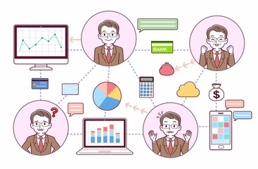 いろいろなツールでコミュニケーションを取る