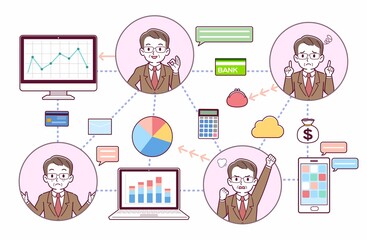 いろいろなツールでコミュニケーションを取る