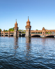 Berlin Kreuzberg Landmark Oberbaum Bridge
