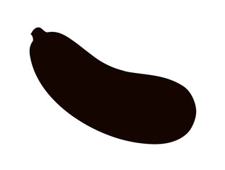 Zucchini gourd. Vector drawing icon