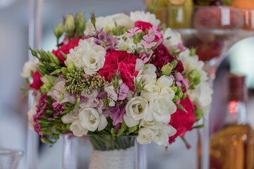 wedding bouquet of the bride
