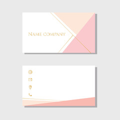 Business card design. Business schedule. Business card for business. Color abstraction. Vector illustration