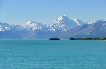 Lake Pukaki in New Zealand
