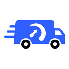 fast delivery icon design vector