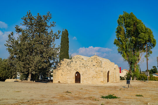 Gothic style historical Kolossi Castle in Limassol,Cyprus