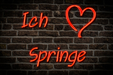 Obraz premium Springe