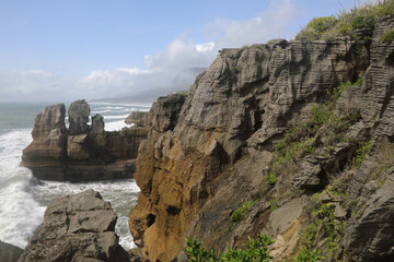 Pancake Rocks / Pancake Rocks /