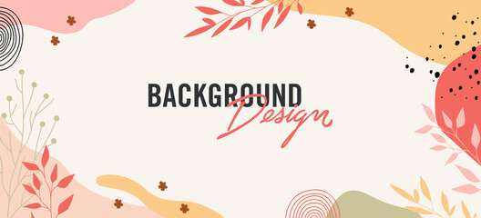 Modern abstract elements set, minimal design, vector illustration.
