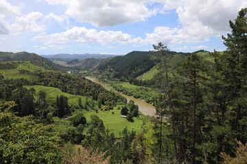 Fototapeta na wymiar Whanganui River / Whanganui River /
