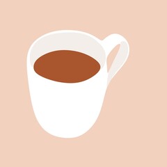 Spring set, drawn elements lettering 