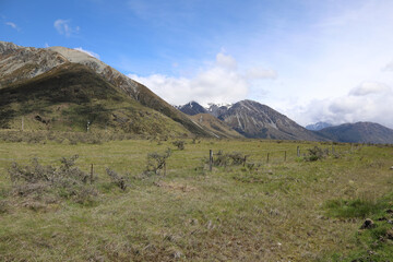 Neuseeland - Landschaft entlang Hwy 73 / New Zealand along Hwy 73