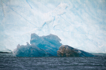 Natural ice sculpture at Perito Moreno glaciar