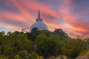 Anuradhapura Tempel auf Sri Lanka