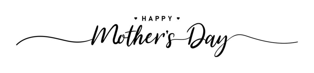 Mother day. Happy Mother's Day. 9May. Mother day poster. Vector illustration for women's day, shop, discount, sale, flyer, decoration. Lettering style.