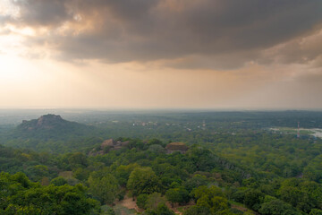 Fototapeta na wymiar Anuradhapura Mihintale auf Sri Lanka historischer Kern